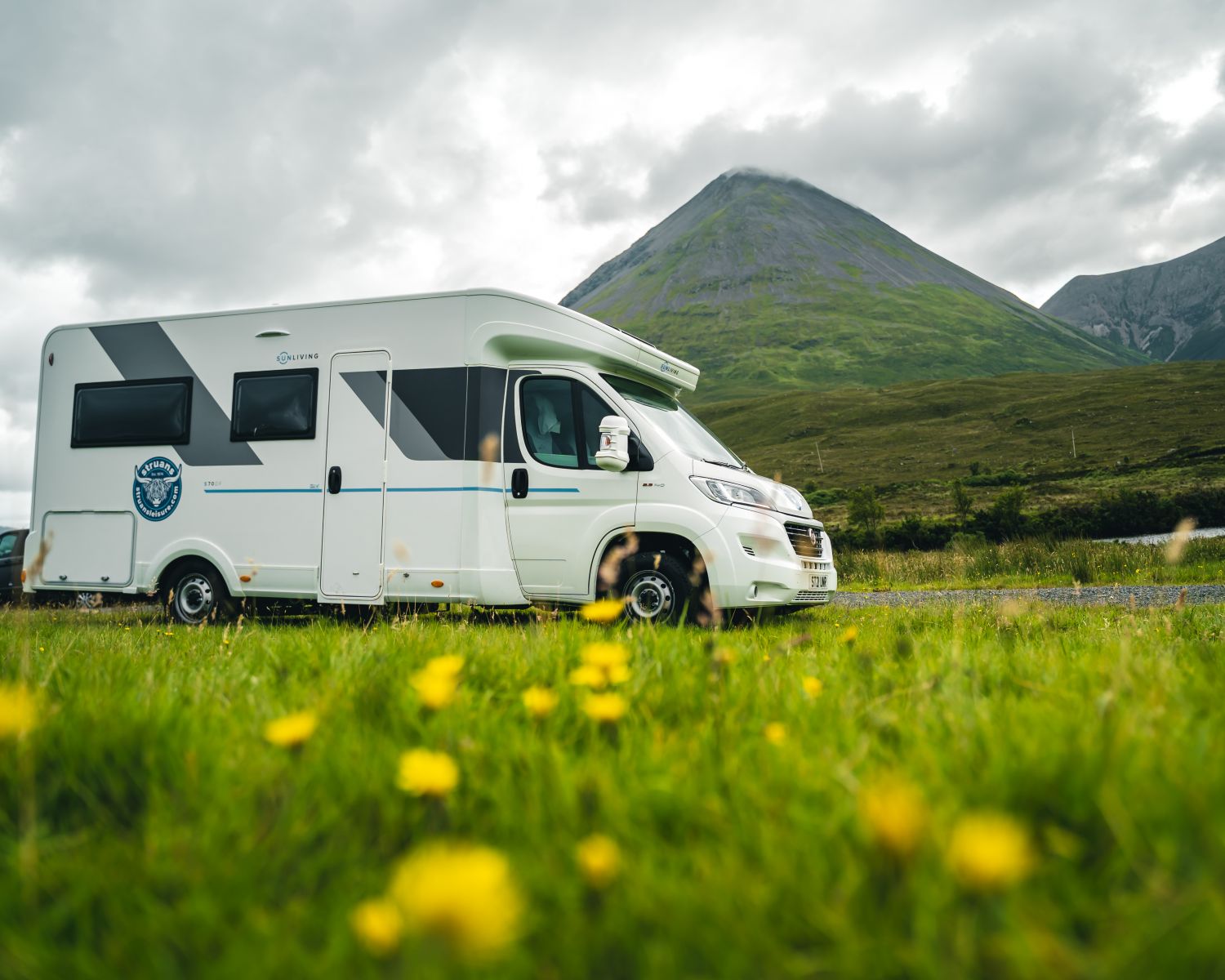 motrohome travel in Scotland