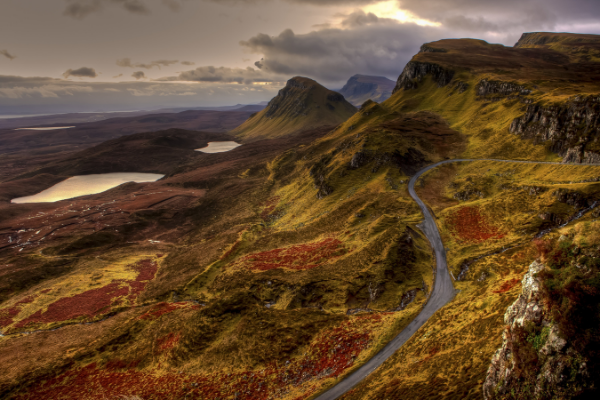 campervan hire in Scotland on the isle of Skye