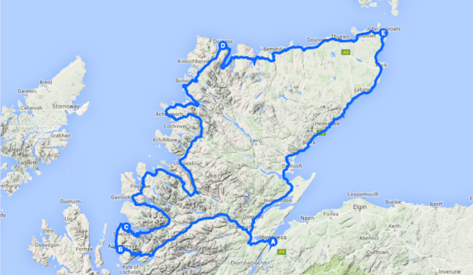 best campervan route Scotland