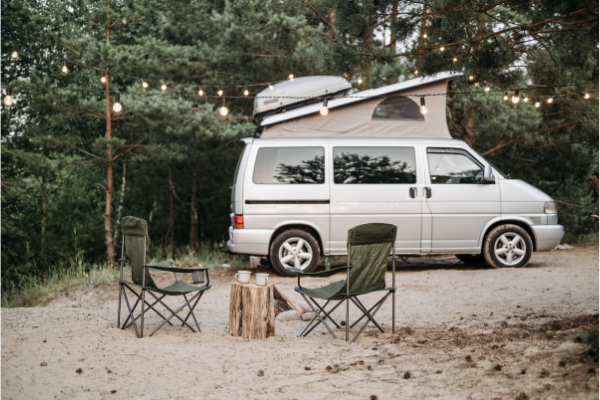 wild camping in a motorhome in Scotland